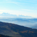 Panorama na Tatry Wysokie